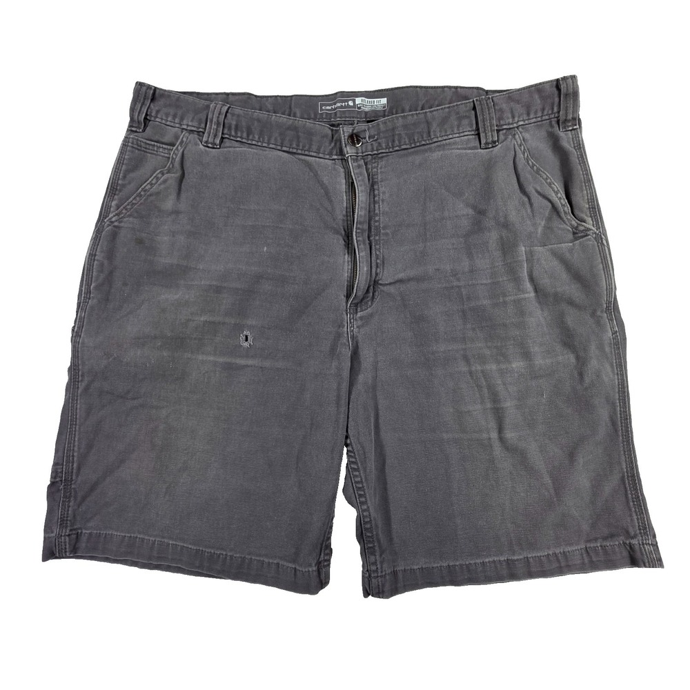 Carhart Relaxed Fit 42 Gray Shorts‎ Mens Workwear Leisure Utility